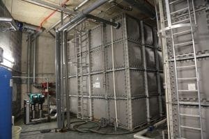 Image of Central St Giles London Water storage tank s